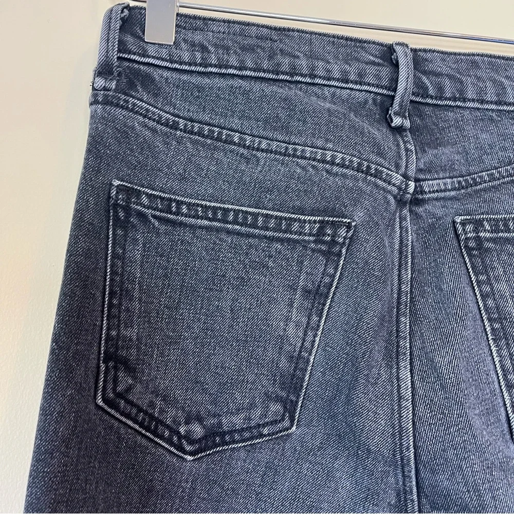 Rag & Bone Ankle Cigarette Jean in Black BK Bunnys Denim Size 26